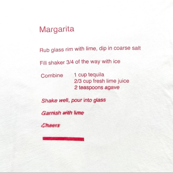 SOLD-Wildfox Margarita White Short Sleeve Tee - Picture 3 of 9